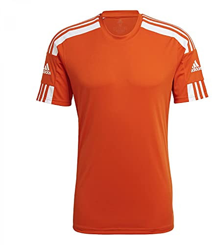 adidas Herren Squadra 21 Jersey, Team Orange / White, XS