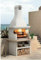 PALAZZETTI Barbecue a Legna carbonella Modello Andros 3
