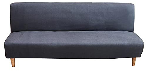 Sofabezug ohne armlehnen Stretch Armlose sofaüberwurf Sofahusse Ohne Armlehne 1 sitzer Sofa Abdeckung Schlafsofa bezug