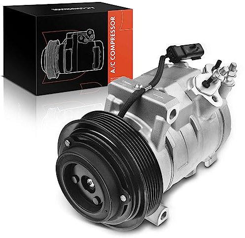 Frankberg Compresor de aire acondicionado con embrague Gasolina Compatible con Grand Cherokee IV WK WK2 Challenger Cupé Charger Replace# RL028917ACincl. aceite premezclado