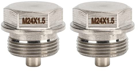 Magnetische Ölablassschraube 11137605018 M24 X 1,5 Mm 2 Stück Motorölablassschraube Adapter Auslaufsicher Passend für X1 X3 X4 X5 Z4