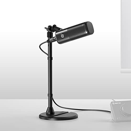 Elgato Podcast Microphone Equipment Bundle - Dynamic Mic, XLR Cable, Microphone Stand, Complete Audio Kit for Podcasts & Vocal Recording, Plugs into any Interface and Pre-amp, Starter-Friendly, PC/Mac