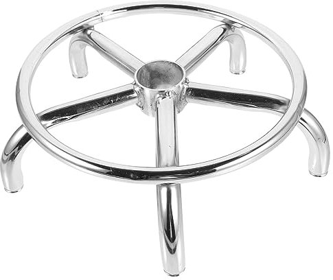 ORFOFE Drehteller Stuhlbasis Aus Aluminiumlegierung Stabiler Drehmechanismus Mit 5-Fach Fuß Universell Für Bürohocker Computer Und Schreibtischstühle Geeignet