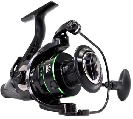 HD6000 Angelrolle für Karpfenangeln, Köderläufer, Freilaufrollen, HD