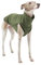 DIZATI Whippet Mantel Whippet-Kleidung, italienische Windhund-Kleidung, warme Hundeweste, geeignet for mittelgroße und große Hunde (Color : Military Green, Size : L)