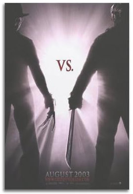 VZRSQZK Filmposter Freddy Vs. Jason, dekoratives Gemälde, Leinwand-Wandposter und Kunstdruck, modernes Familienschlafzimmer-Dekor-Poster, 20 x 30 cm