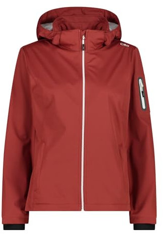CMP WOMAN JACKET ZIP HOOD GRANATA - 42
