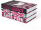 TwoDays Mcbling Raumdeko Aesthetic, Trashy Y2k dekorative Fake-Bücher, 2000er Hot-Pink Aufbewahrungsbox für Kaffeetisch und Bücherregal, Emo Baddie Deko, 3er Set