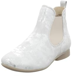 Think! Damen GUAD2 chromfrei gegerbte nachhaltige Stiefelette, SILBER 2090