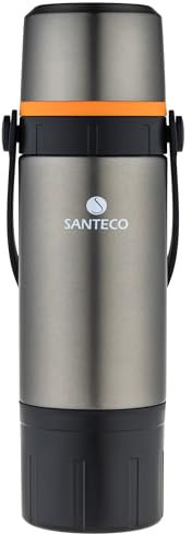 Borraccia Termica 650 ml in Acciaio Inox - Mantiene le Bevande Calde per 24 Ore, Fredde per 24 Ore, Senza BPA | Ideale per Camping, Bicicletta, Sport e Outdoor