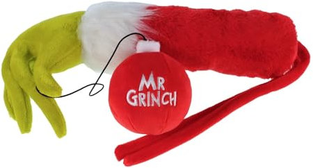 Decoraciones De Cuerpo De Grinch LadróN De Navidad Juegos De áRbol De Adorno De Brazo Y Cabeza Brazo De Felpa De Arpillera De Grinch para Interiores para Chimenea Puerta Ventana Decoracion Navidad