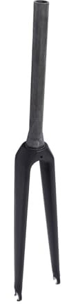 Tbest Fourche Avant de Vélo, Frein C en Fibre de Carbone 700C, Fourche à Suspension à Tube Conique, Rigide, Frein sur Jante allongé pour Vélos de Route (Texture 3K Mate