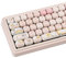 TIMSEKER Lot de 140 touches roses Kawaii MOG pour clavier, touches en PBT épaisses à sublimation colorée, pour clavier mécanique Cherry Gateron MX Switches