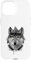 Wolf Mohawk Kopfhörer Music Rebel Animal Artwork Hülle für iPhone 15
