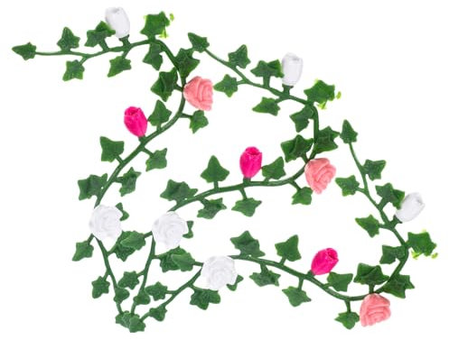 ZUNOXAZ 3 Pièces Vigne Miniature Artificielle de Accessoires Décoratifs pour Modèles de Maison Micro pour DIY et Décoration Intérieure