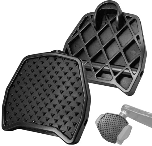 für Shimano SPD-SL Pedale Klickpedale Adpter - Klickpedale Rennrad Flat Pedal Adapter für Shimano SPD-SL, Pedale Platten aus Nylon, Pedal Adapterplatte für Alltag Freizeit, Einfache Montage, 2 Stück