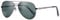 Pro Acme Small Sunglasses Small Face Polarized Pilot Sunglasses for Men and Women (Gunmetal Frame | G15 Lens)