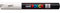 Uni Posca Marker Pen Extra Fine Bullet Tip PC1M 0.7mm - Color: White