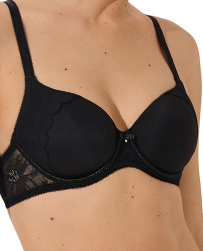 Lisca Damen Evelyn Softschalen-BH 20228, Schwarz, 95E