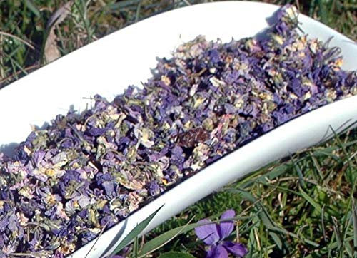 Krauterino24 - Veilchenblüten ganz Veilchenblütentee, Menge:250g