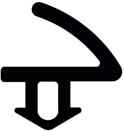 ExtrudaSeal F136 (White) Flipper Gasket Replacement Window Door Draught Excluder Seal - 20m