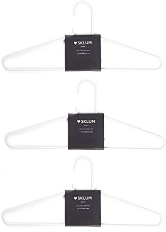 SKLUM 6er Set Kleiderbügel Alham Weiss