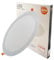 Downlight LED 30W Slim, Ø295x25mm, Placa Circular Empotrable, NO FLICK, Panel Redondo Extraplano 3300 lúmenes, Corte techo Ø280mm (Luz Cálida 3000K)