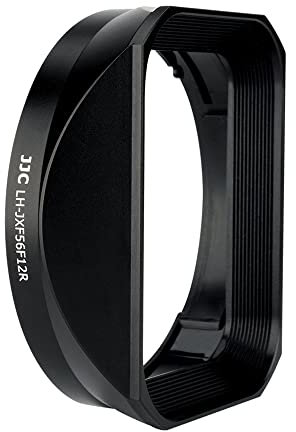 JJC Paraluce quadrato in metallo con cappuccio per obiettivo FujiFilm XF 56 mm f/1.2 R WR – paraluce compatibile con filtro da 67 mm