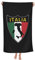 Strandtuch Italia-Flag-Shield-Love-Home-Italien Mikrofaser Tragbares Sporthandtücher Sandfreie Campingtücher Für Strand Wandern Yoga 80X130Cm