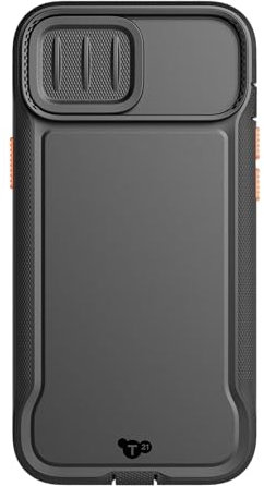 Tech21 Evo Max case for iPhone 15 Plus -Compatible with MagSafe - Impact Protection Case - Lanyards included - Black