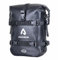 ARMOURAIN Wasserdichtes Motorrad Sturzbügel Tasche 8L Motorradtaschen Motorräder Hecktasche Tasche Motorräder Stoßstangen Seitentasche Tasche Seitentaschen Tasche mit Schultergurt (PVC Schwarz, 8L)