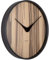 Karlsson Wanduhr Wood Melange - Braun - Ø40cm - Rund - Holz - Wanduhr Modern Wohnzimmer - Wanduhren