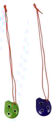 Abaodam 4stücke Keramik Ocarina Alto c Musikinstrument Für Anfänger Umhängeband Und Notenblatt Für Kreative Musikmomente