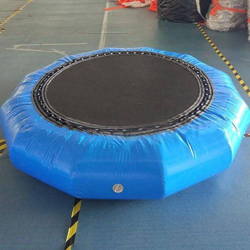 JYSNSY Trampoline Gonflable du Lac, Piscine De Sports D'Été De Saut dans l'eau, Lac De Trampoline, Parc Aquatique De Trampoline pour Adultes Et Enfants,5M