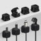 Cord Organizer Holder, 8 Pack Magnetic Desk Cable Clips Management, Hide Phone Charging Cable Keeper, Strong Adhesive Wire Charger Holder for Nightstand, Kitchen Appliances, Office Supplies