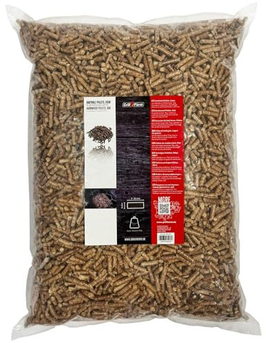 Grillfürst Holzpellets Eiche 9 kg - 100% Hartholz Grillpellets für Pelletgrill und Pelletsmoker, Eichenholzpellets zum Räuchern mit intensivem Aroma, ohne künstliche Zusätze