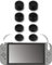 Konix Pack de 8 protectores de joystick para mandos Joy-Con Nintendo Switch 2 - Altura ajustable - Negro