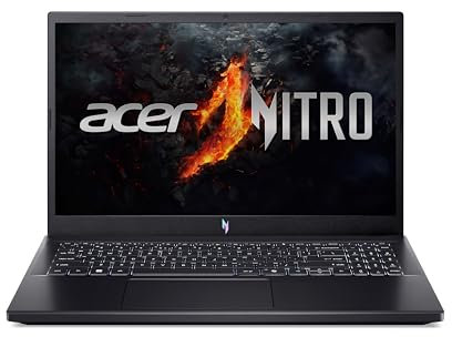 Acer Nitro V15 (ANV15-41-R0QT) Gaming Laptop | 15,6 FHD IPS 165Hz Display | AMD Ryzen 7 7735HS | 16 GB RAM | 512 GB SSD | NVIDIA GeForce RTX 4050 | Windows 11 | QWERTZ Tastatur | schwarz