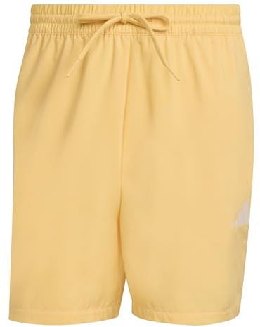 adidas Men's Essentials Small Logo Chelsea, Semi Ice Tangerine/White, XS