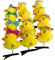 12pcs Spaß Und Cartoon Haarclip Gelber Ente Haarnadel Einzigartige Haarstücke Modische Haar Accessoire Für Verschiedene Frisuren