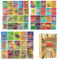 Packung mit 55 PCS Cartoon Karten Gold Schwarz Silber Seltene Karten Set, Keine Duplikate Karikaturen Comics Sammelkarten für Kindergeburtstag Party Geschenke Rare Karten Set