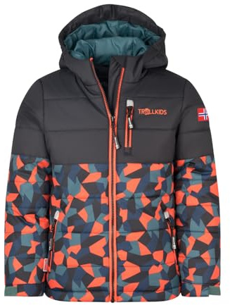 Trollkids Kids Hemsedal Snow Jacket | Wasserabweisend, winddicht und warm, extrem leicht, 6.000mm Wassersäule