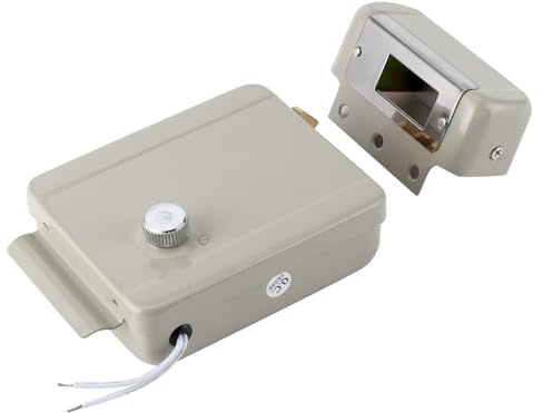 ZDETGU Elektrische Türöffner-Schlosslösung mit Schneller Installation und Erhöhter Sicherheit für die Gemeinschaftliche Zugangskontrolle an Eisen- und Holztüren