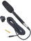Bestshoot Kit microfono a condensatore per videocamere e reflex digitali Canon Nikon, 26,6 cm con supporto in metallo, tappo in schiuma anti-vento, cavo XLR, connettore ingresso 3,5 mm (M-11)