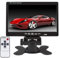Lychee Rückfahrkamera (7 Zoll) TFT LCD-Monitor für Auto Kamera,LED-Hintergrundbeleuchtung,800 x 480 hoher Auflösung,mit Fernbedienung und Montagehalterung