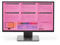 Crossbow Education 24-Inch Widescreen Monitor Overlay - Dyslexia and Visual Stress Friendly (Magenta)