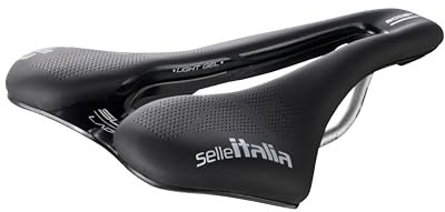 SELLE ITALIA 8030282504301, Sella SLR Boost Lady Superflow Ti Nera, L3 Unisex Adulto
