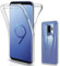 SOGUDE Coque pour Samsung S9 Plus Etui, pour Samsung S9 Plus Coque Transparent Silicone TPU Case Intégral 360 Degres Full Body Protection Coque Housse pour Samsung Galaxy S9 Plus