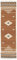 RugVista, Tribal, Teppich, Kurzflor Teppich, 80 x 300 cm, Läufer, Moderner Kelim Teppich, Wolle, Flur, Schlafzimmer, Küche, Wohnzimmer, Senfgelb, Mehrfarbig