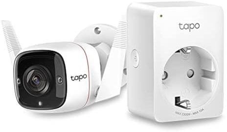 TP-Link Tapo Smart WLAN Steckdose Tapo P110 mit Energieverbrauchskontrolle, Smart Home Alexa Steckdose, funktioniert mit Alexa, Google Home, Sprachsteuerung, Fernzugriff, Kein Hub notwendig, Mini